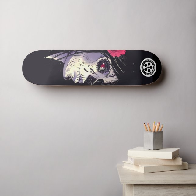 Emo Girl Skateboard Deck | Zazzle