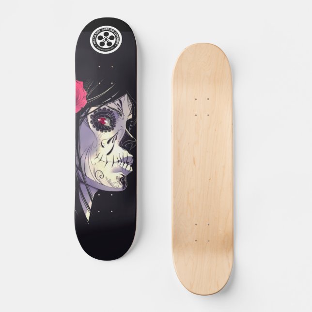 Emo Girl Skateboard Deck | Zazzle