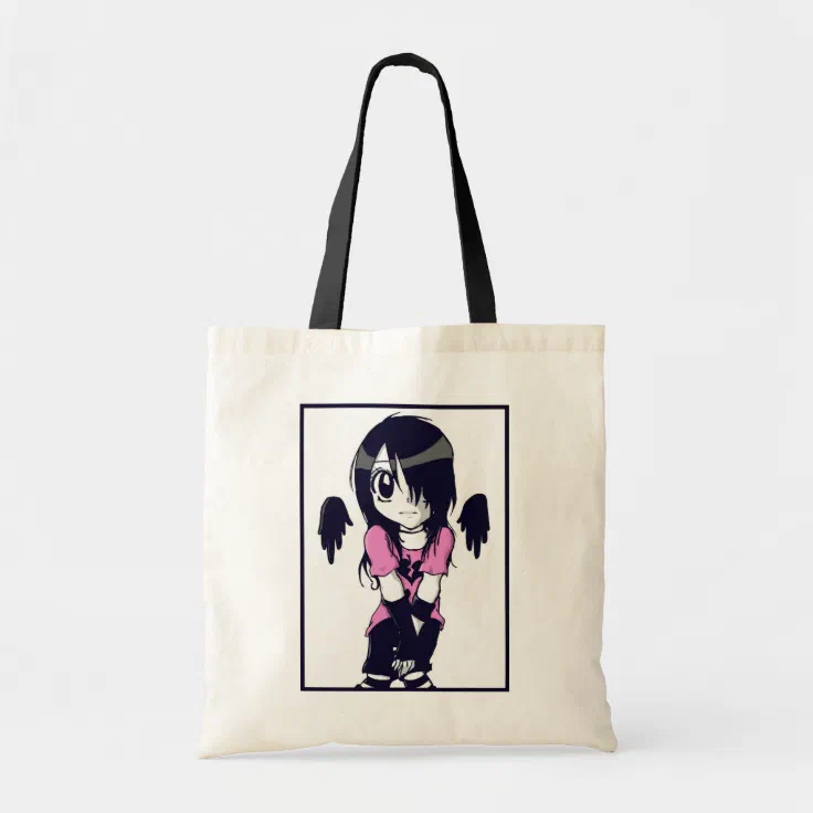 Emo Girl Tote Zazzle