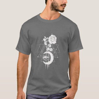 Emo goth streetwear sad rose vaporwave punk gift f T-Shirt