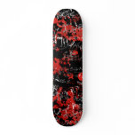 Emo Graffiti Red Skateboard Deck