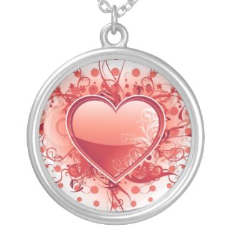 Emo Heart Design Necklace