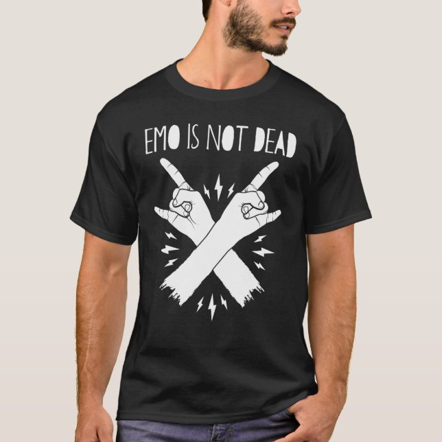 EMO IS NOT DEAD It Was Never Just A Phase, It's A  T-Shirt (Front)