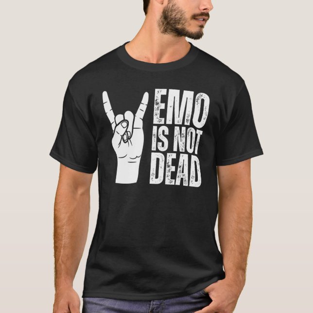EMO IS NOT DEAD It Was Never Just A Phase, It's A  T-Shirt (Front)