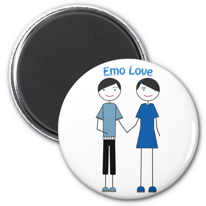 Emo Love Fridge Magnets