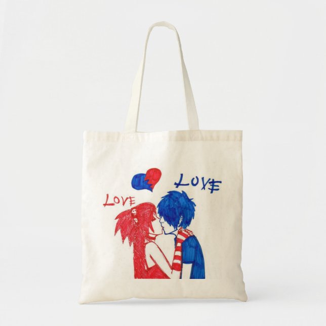 Emo Love Tote (Front)