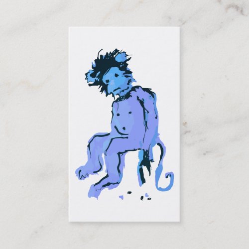 emo monkey ink business card templates