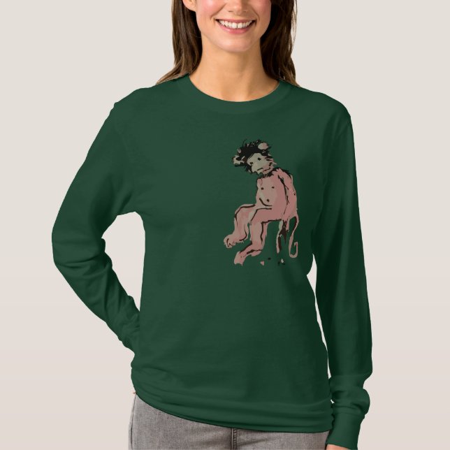 emo monkey ink T-Shirt (Front)