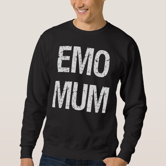 emo mum is not dead Classic Sweatshirt (Front)
