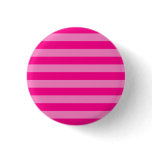 Emo Pink Stripes Pinback Button
