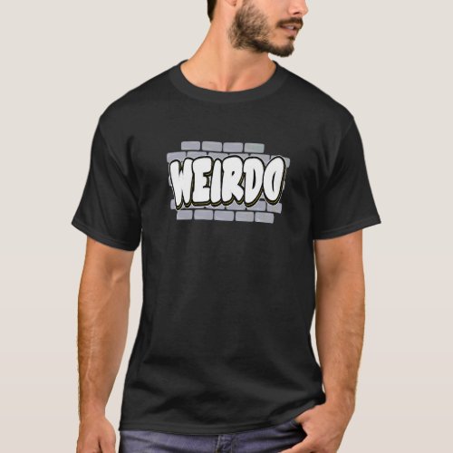 Emo Punk  2000s 00s Emo Goth Style  Weirdo T_Shirt