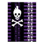 Emo Punk Skull Poster