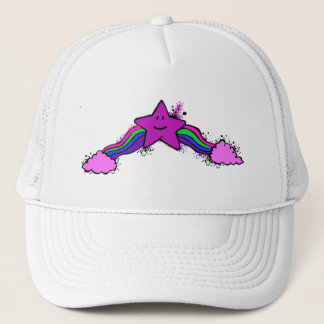Emo Rainbow Star Trucker Hat