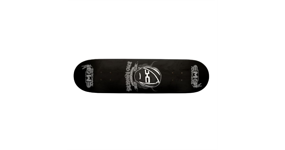 EMO RANGERS SKATEBOARD | Zazzle.com