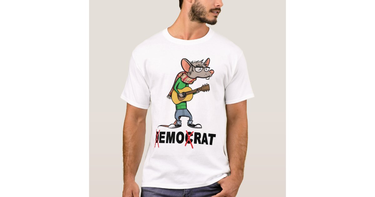 Emoo Rattail Emo Rat T-Shirt | Zazzle