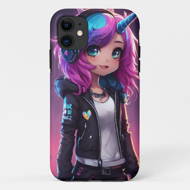 Emo Rock Image: Expressive Artistic Expression Case-Mate iPhone Case (Back)