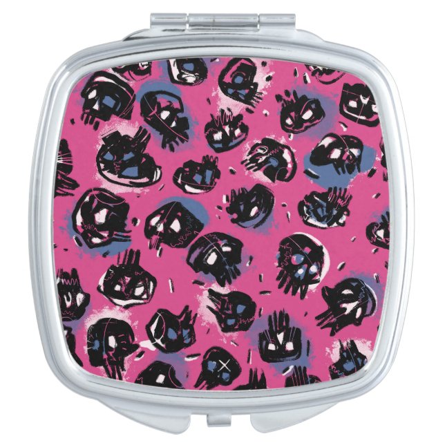 Emo scull Home & Living  Bath & Beauty  Compact Mirror (Front)