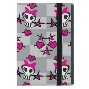 Emo Skulls Pattern iPad Mini Case