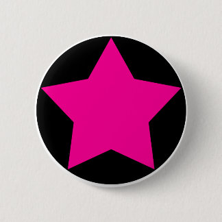 Emo Star Button (Pink)