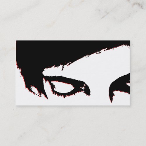 emo style business card template