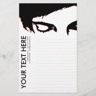emo style stationery