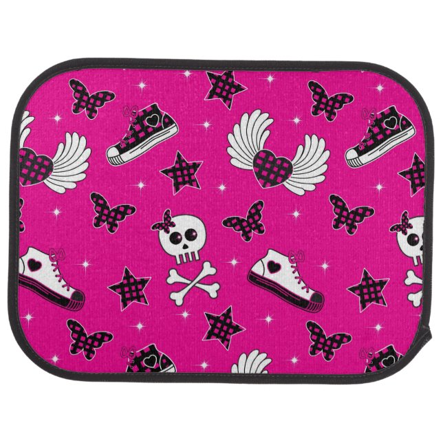 Emo Symbols Car Mat (Rear)