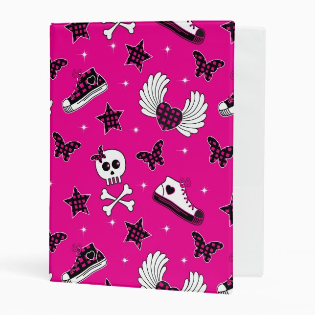 Emo Symbols Mini Binder (Front/Inside)