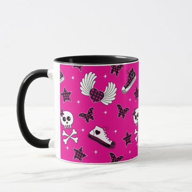 Emo Symbols Mug (Left)