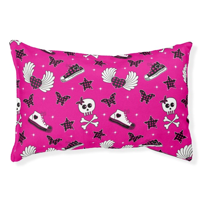 Emo Symbols Pet Bed (Front)