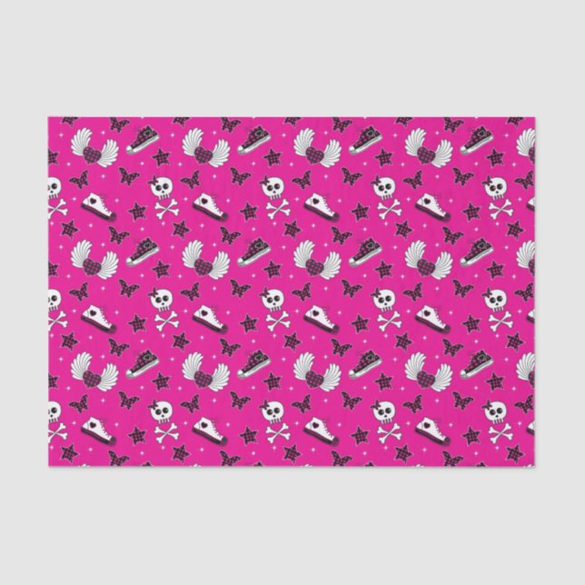 Emo Symbols Tissue Paper (Front)