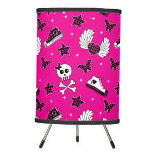 Emo Symbols Tripod Lamp