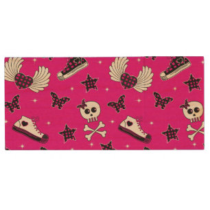 Emo Symbols Wood USB Flash Drive