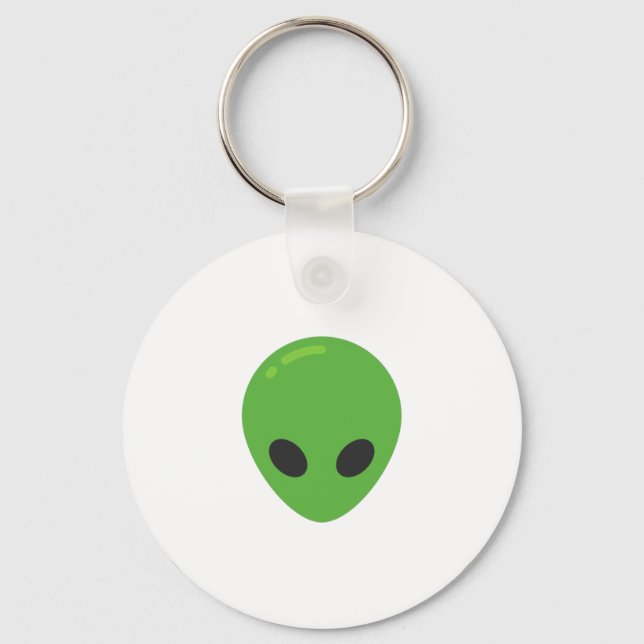 emoji aliens keychain (Front)