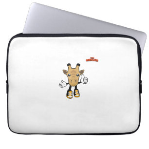 emoji animals giraffe thumb up  laptop sleeve
