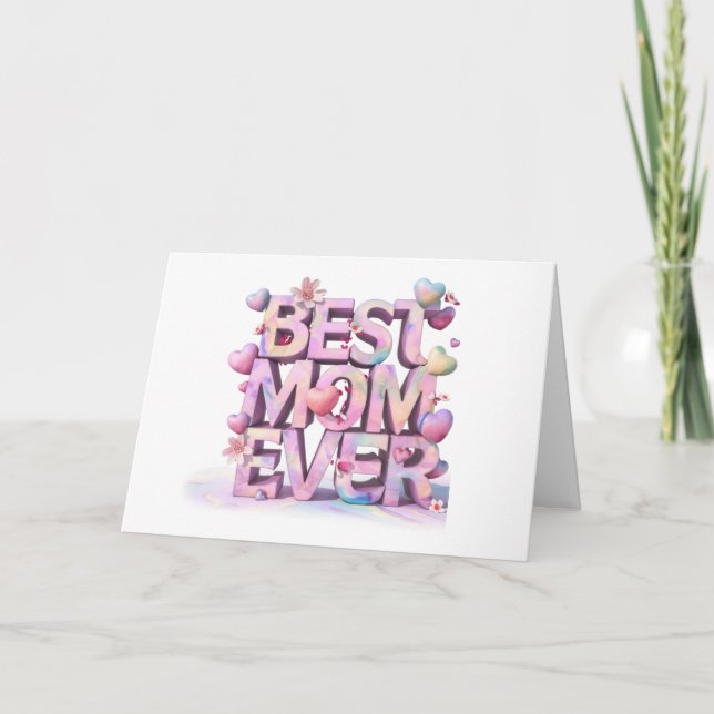 *~* Emoji AP72 Photo Humor Mother's Day Card (Front)