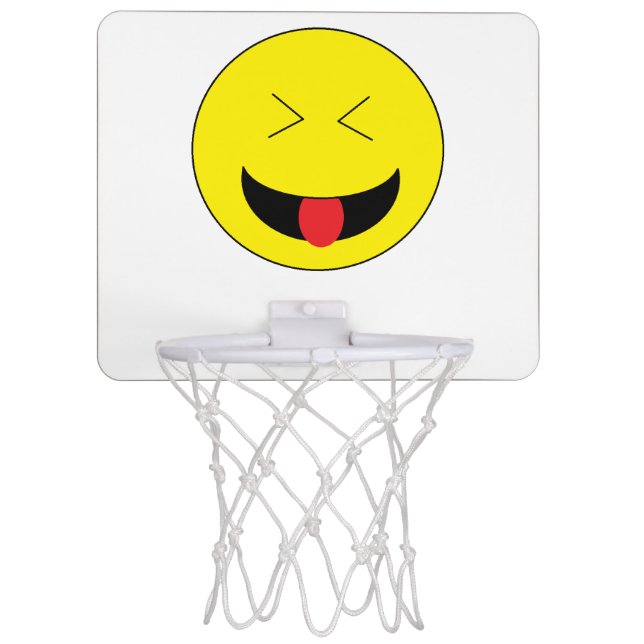 Emoji Basketball Goal Mini Basketball Hoop (Front)