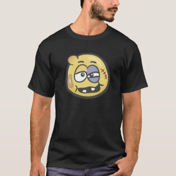 Emoji: Beat Up Face T-shirt by EmojiClothing at Zazzle