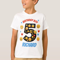 Emoji Birthday Boy Fifth smile face