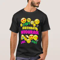 Emoji birthday shirt on sale girl