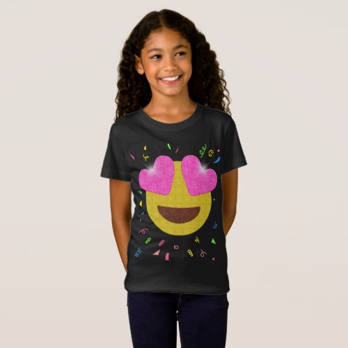 Emoji Birthday Party Shirt _ Heart Eyes Emoji