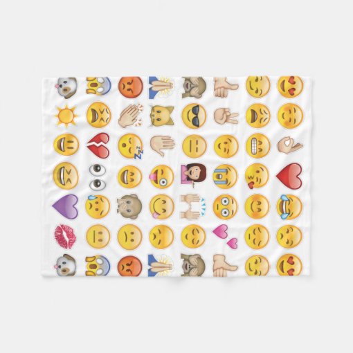 emoji blanket Zazzle