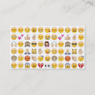 emoji business cards