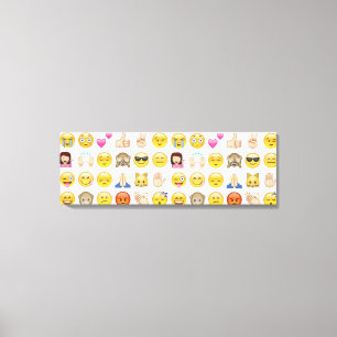 emoji canvas art