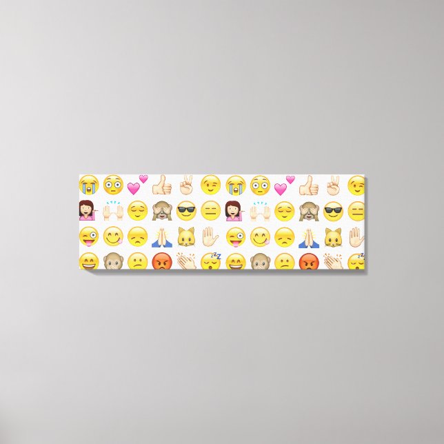emoji canvas art (Front)
