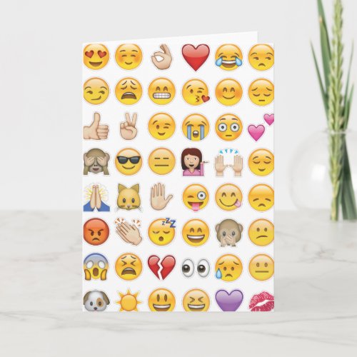 emoji card