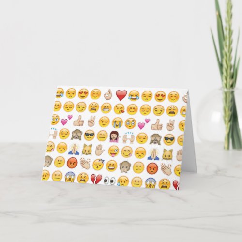 emoji card