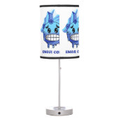 emoji congelado table lamp (Back)