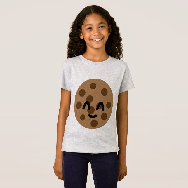 Emoji cookie shirt. T-Shirt (Front Full)
