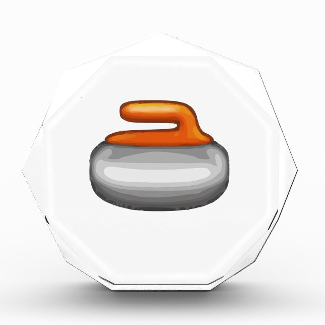 Emoji Curling Stone Award (Front)