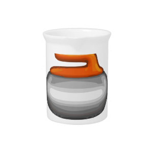 Emoji Curling Stone Pitcher